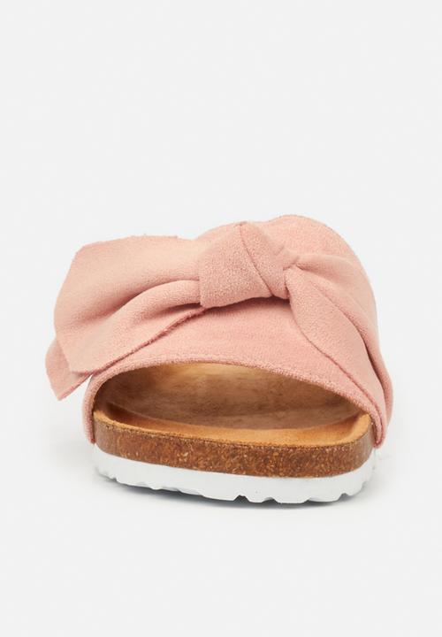 Miss Black - Burq3 slide - pink
