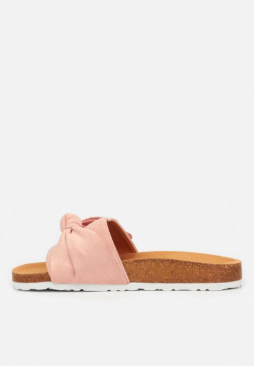 Miss Black - Burq3 slide - pink