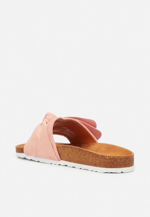Miss Black - Burq3 slide - pink