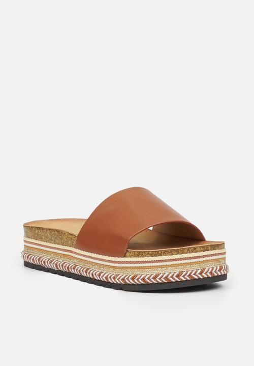 Miss Black - Prima2 flatform slide - tan