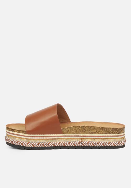 Miss Black - Prima2 flatform slide - tan