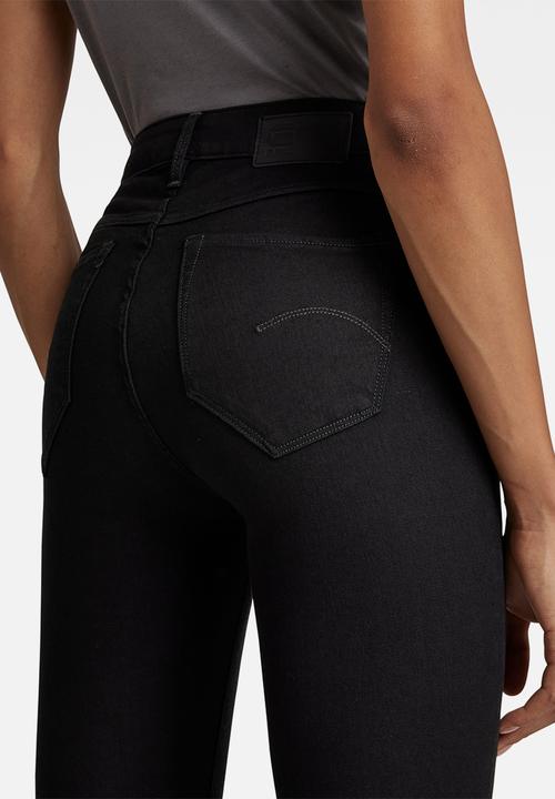 G-STAR - G-star shape high super skinny - field black