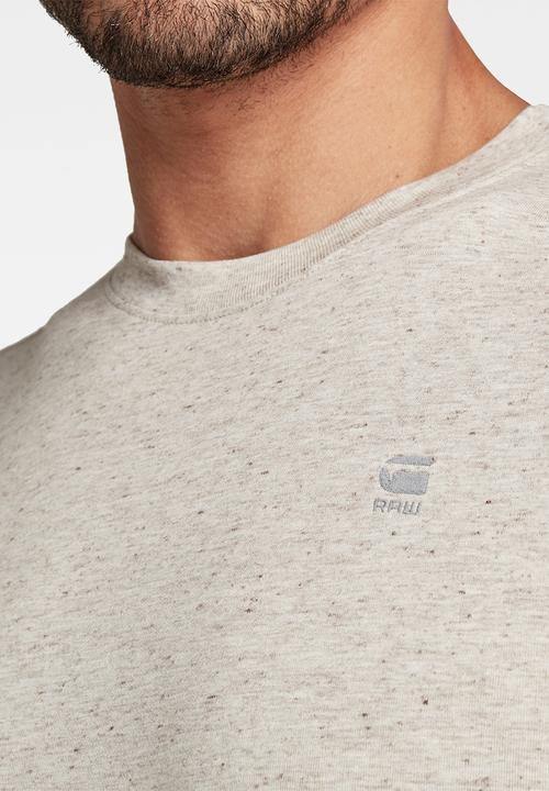 G-STAR - Lash R T-shirt - whitebait heather