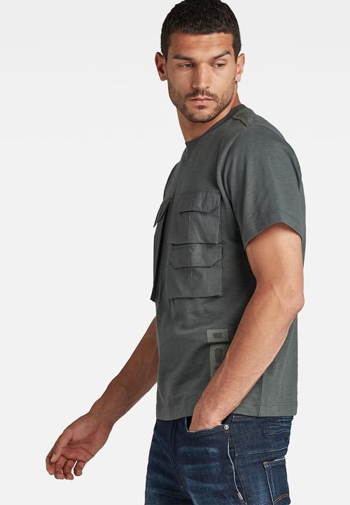 G-STAR - Pocket loose T-shirt - graphite