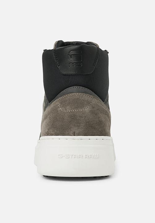 G-STAR - Lash mid blk m - dark grey & olive 