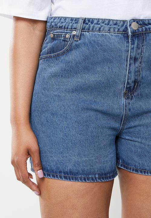 Glamorous - Plus denim shorts - blue