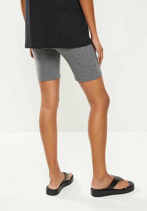 Superbalist - Cotton cycle shorts - charcoal melange
