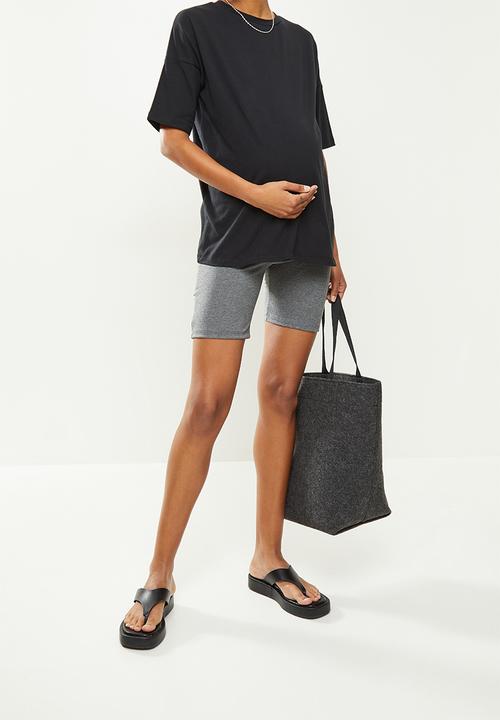 Superbalist - Cotton cycle shorts - charcoal melange
