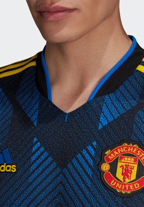adidas Performance - MANCHESTER UNITED 21/22 THIRD JERSEY - glory blue