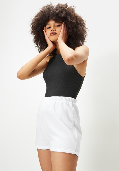 Blake - Halter crop top - black 