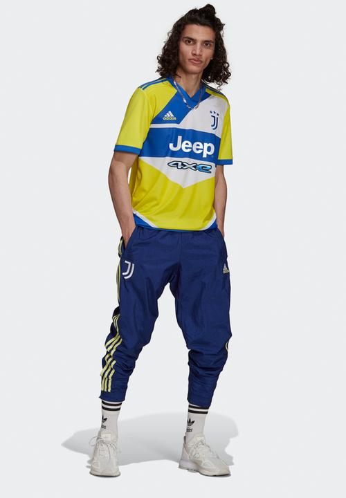 adidas Performance - JUVENTUS 21/22 THIRD JERSEY - shock yellow/hi-rise blue