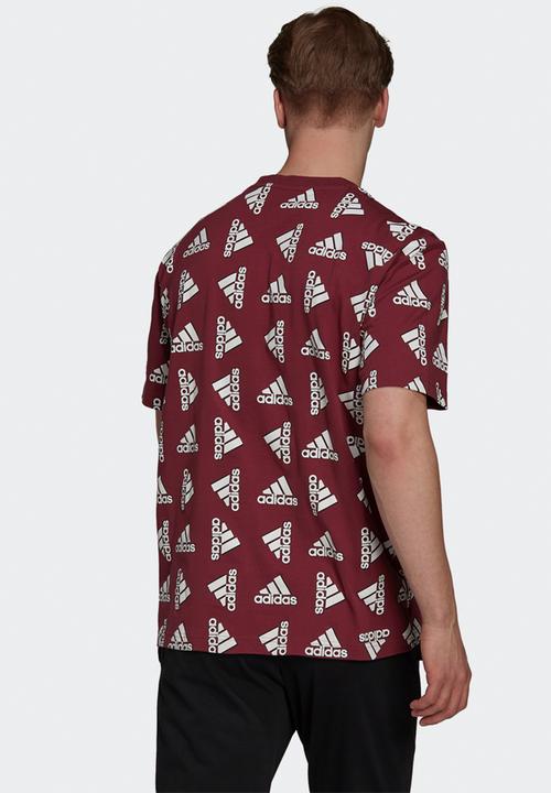 adidas Performance - Q4 bluv t - victory crimson