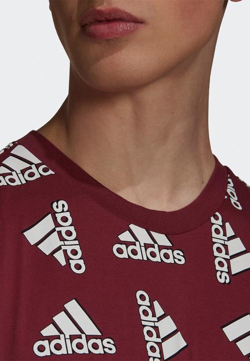 adidas Performance - Q4 bluv t - victory crimson