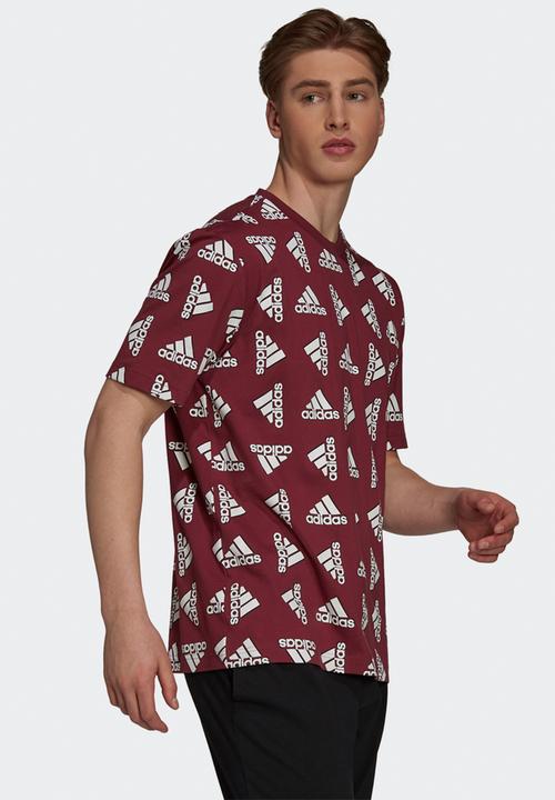 adidas Performance - Q4 bluv t - victory crimson