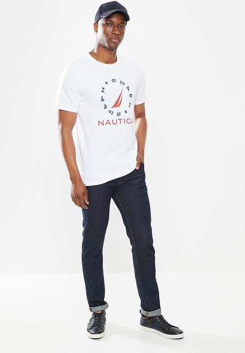 Nautica - Nautica j class tee - white