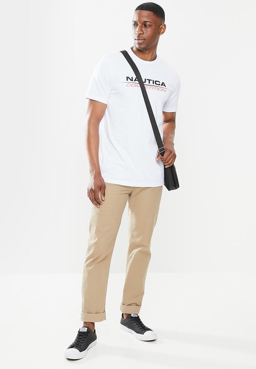 Nautica - Cp vang tee - white