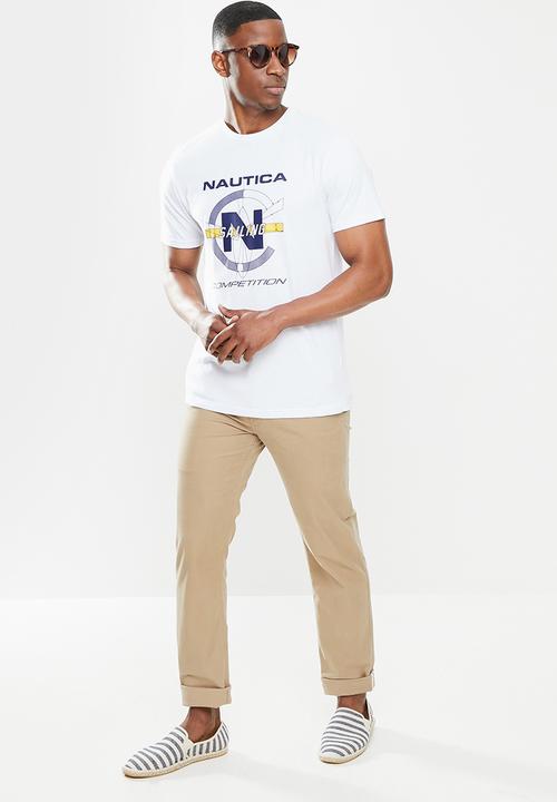 Nautica - Cp tech tee - white