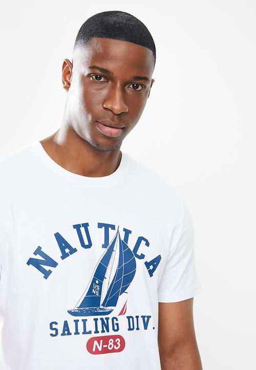 Nautica - Nautica heritage tee - white