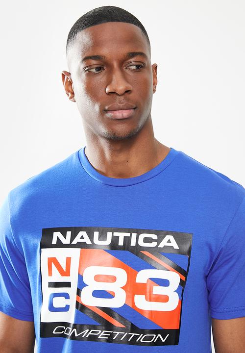 Nautica - Cp banded tee - blue
