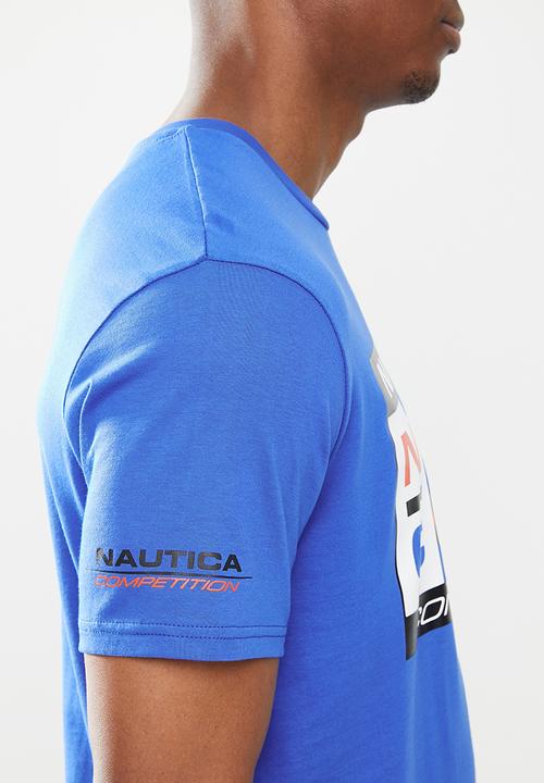 Nautica - Cp banded tee - blue