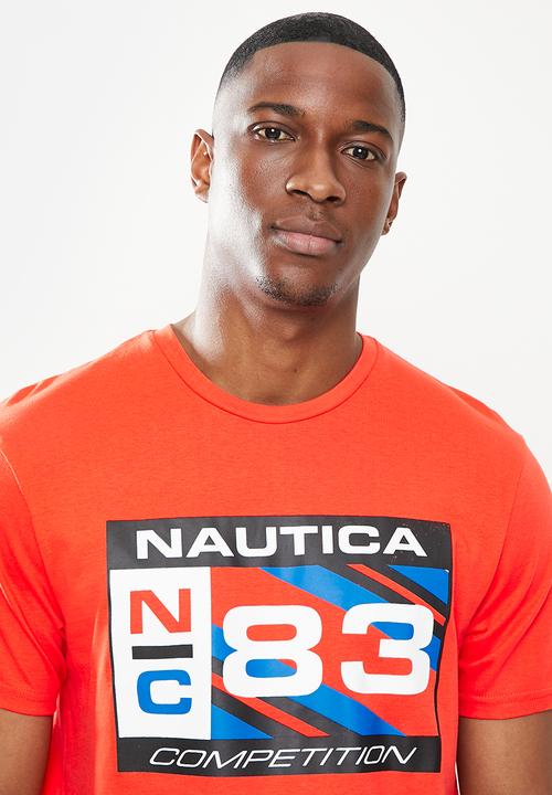Nautica - Cp banded tee - orange