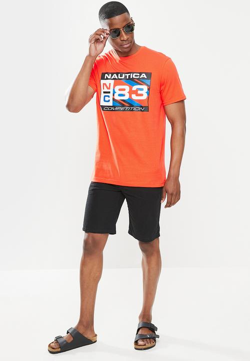 Nautica - Cp banded tee - orange