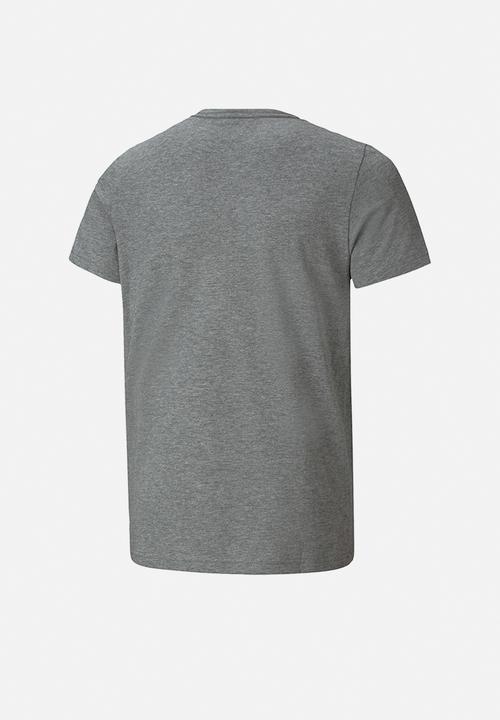 PUMA - Ess+ 2 col logo tee b - grey