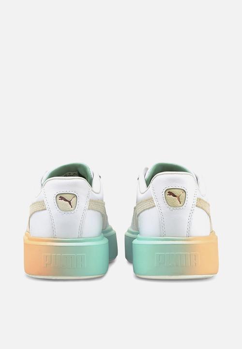PUMA - Oslo maja gloaming wn's - puma white-ivory glow-eggshell blue-peach parfait