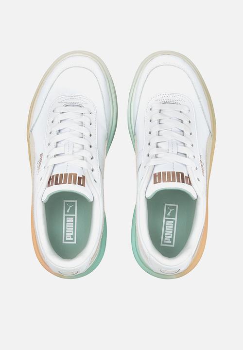 PUMA - Oslo maja gloaming wn's - puma white-ivory glow-eggshell blue-peach parfait