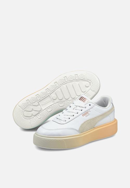 PUMA - Oslo maja gloaming wn's - puma white-ivory glow-eggshell blue-peach parfait