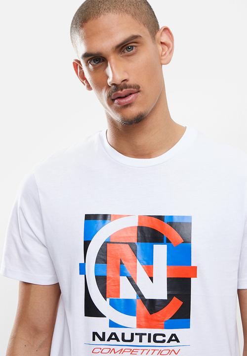 Nautica - Cp blocking tee - white