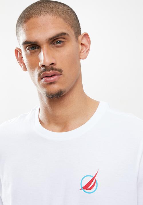 Nautica - Nautica sailor boat tee - white