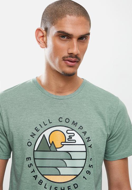 O'Neill - Camp surf short sleeve tee - green 