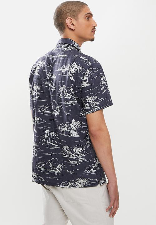 O'Neill - Island times short sleeve woven - navy