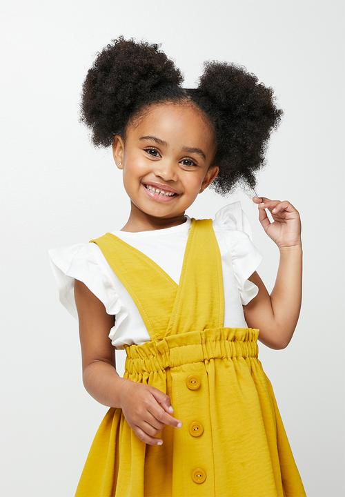 Superbalist Kids - Pinafore dress - mustard