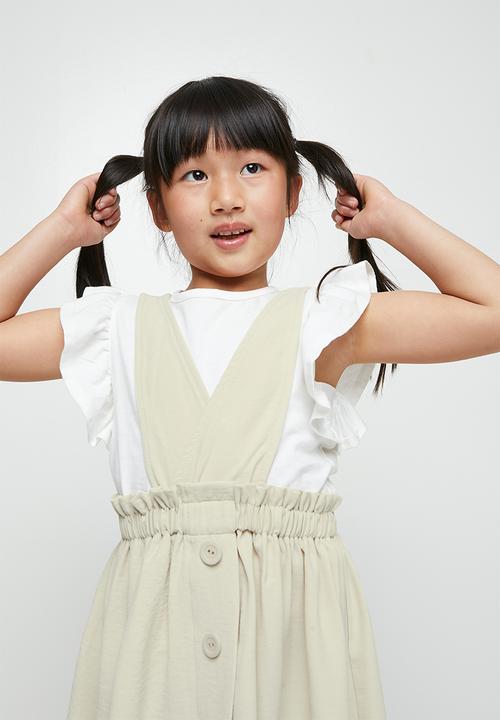 Superbalist Kids - Pinafore dress - bone