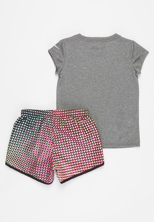 Nike - Nike girls pixel pop sprntr short set - multi 