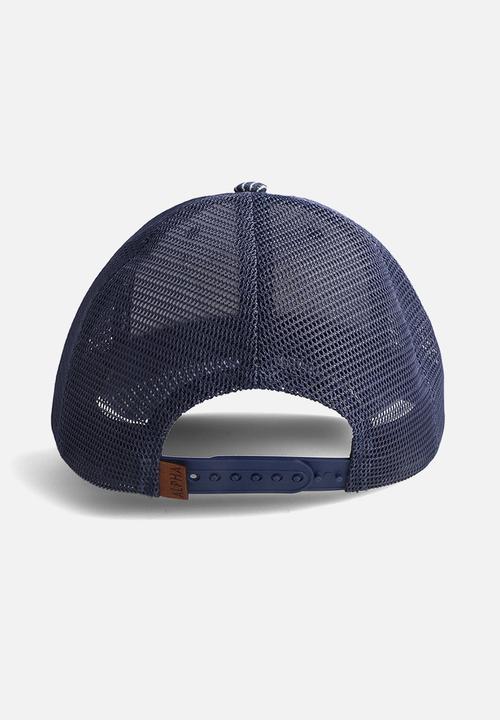 Alpha Industries - Apollo trucker snapback - navy