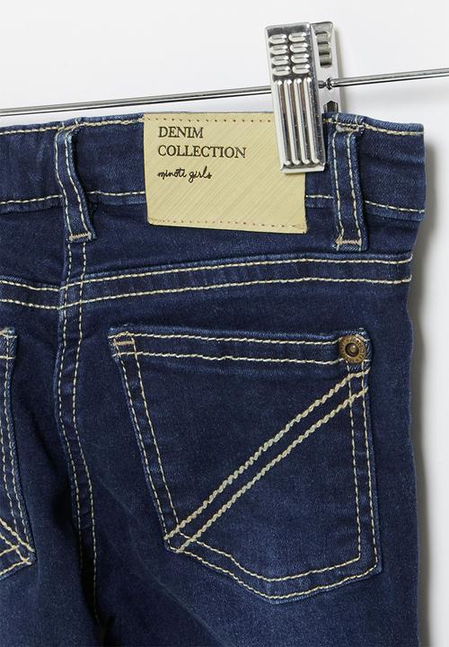 MINOTI - Girls basic skinny jean - blue
