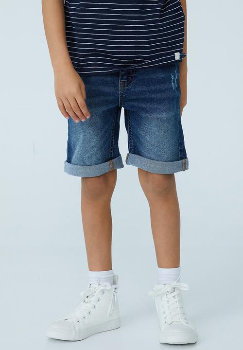 Cotton On - Slim fit short - sorrento dark blue