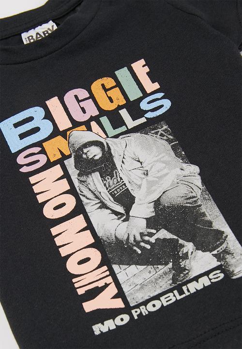 Cotton On - Jamie short sleeve tee-license - lcn mt phantom/biggie smalls mo money mo prob