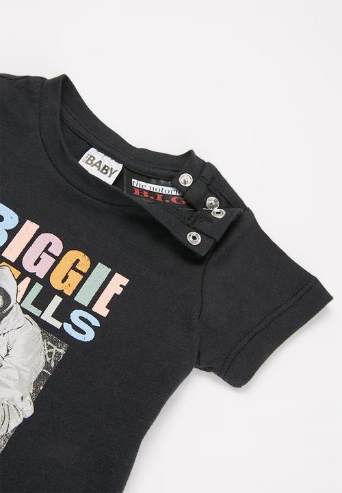 Cotton On - Jamie short sleeve tee-license - lcn mt phantom/biggie smalls mo money mo prob