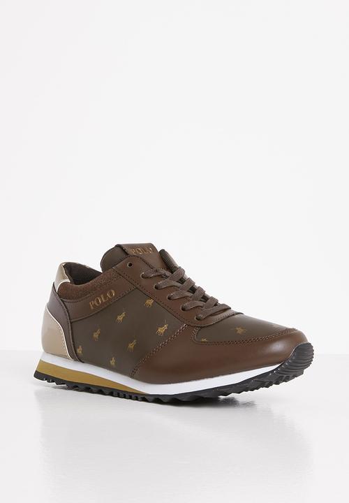 POLO - Ivanna monogram athleisure sneaker - brown