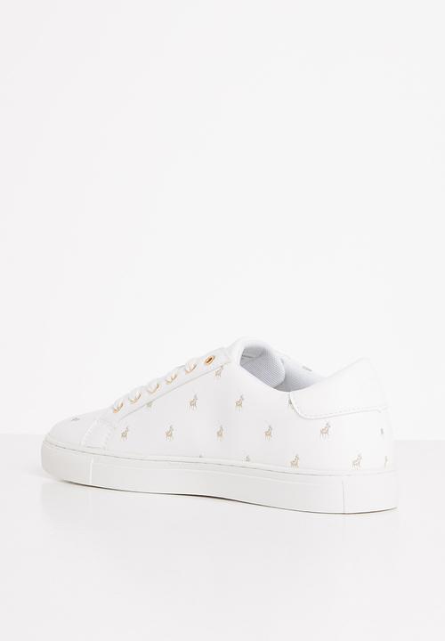 POLO - Jenna monogram sneaker - off white