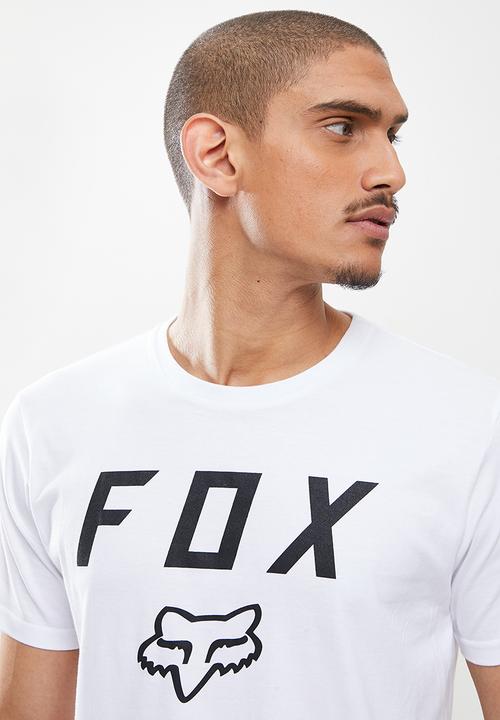 Fox - Legacy moth short sleeve tee - white