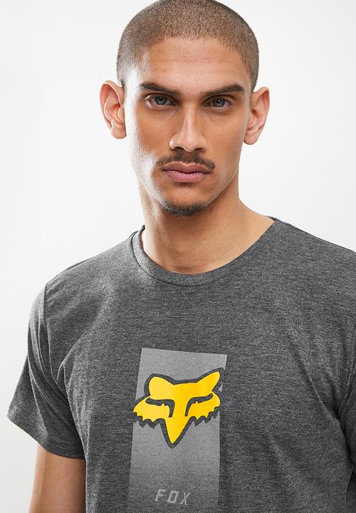 Fox - Dier short sleeve tee - charcoal