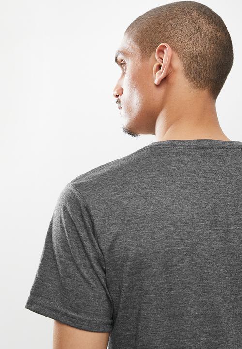 Fox - Dier short sleeve tee - charcoal
