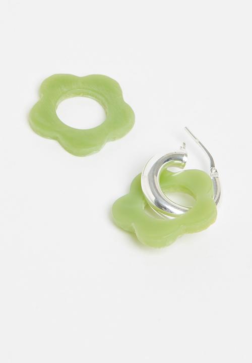Pina Jewels - Daisy charm - bottle green