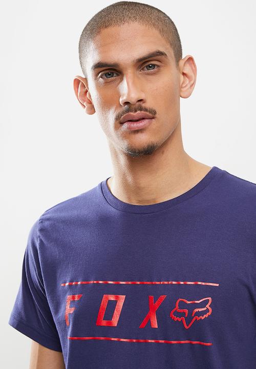 Fox - Pinnacle short sleeve tee - navy