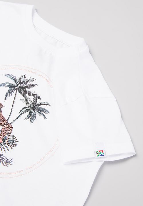 Billabong  - Sa stamps tee - white